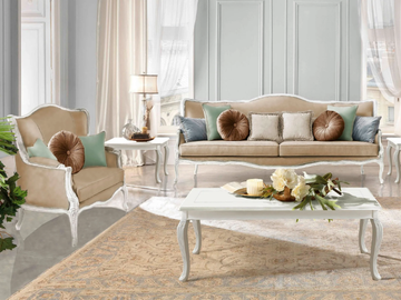 GIULIETTA - Fabric armchair with armrests by CASA +39 - view 3